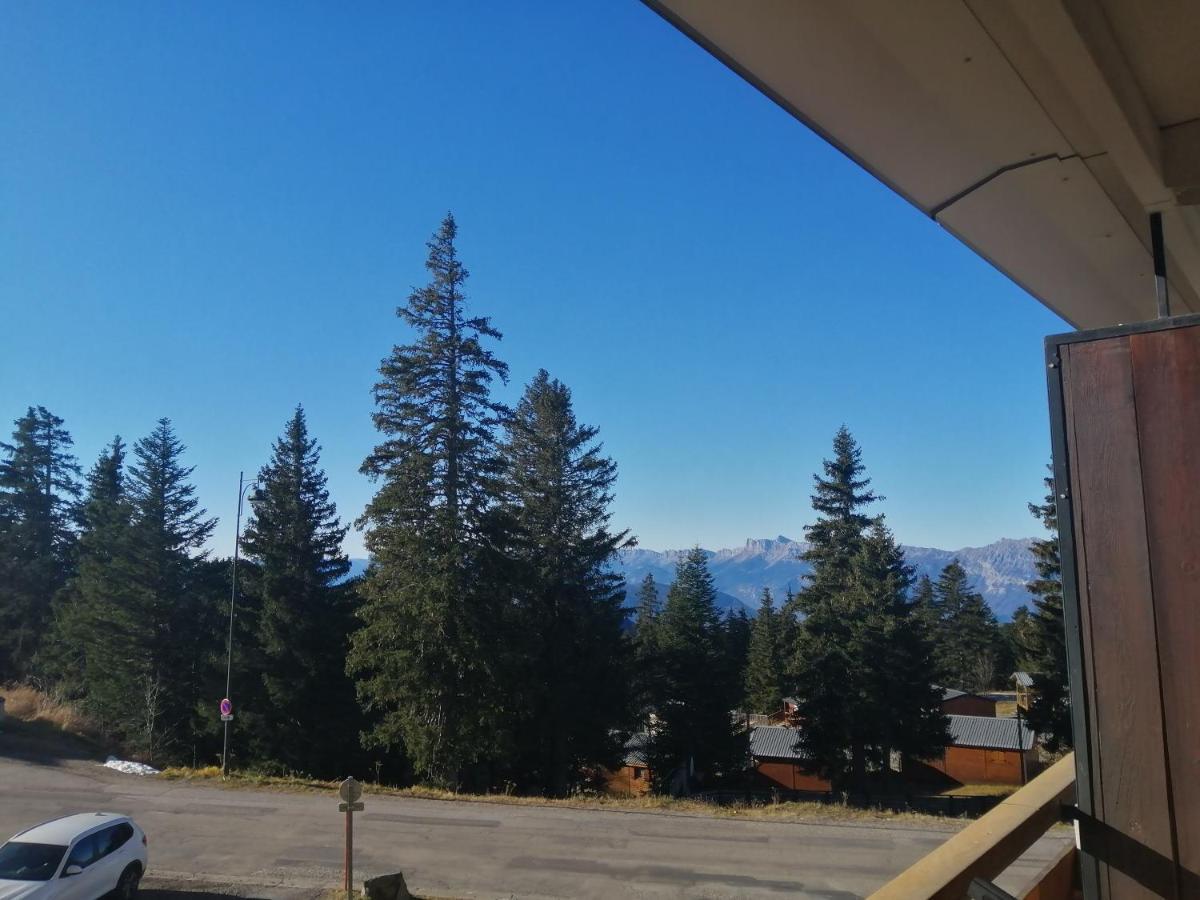 Le Flocon-Studio Cabine-Balcon 4-6 Pers A 100M Des Pistes Шамрусс Экстерьер фото