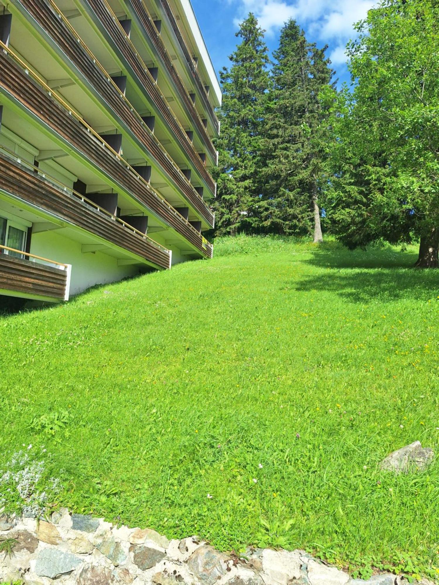 Le Flocon-Studio Cabine-Balcon 4-6 Pers A 100M Des Pistes Шамрусс Экстерьер фото